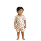 Rainbow printed Short sleeve with Shorts Nightsuit