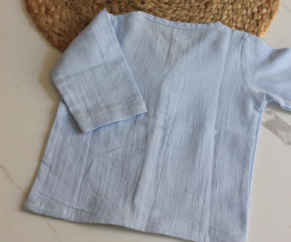 Playful Parade Full Sleeve Front open Jabla | 100% Muslin Cotton | Newborn Baby Wear
