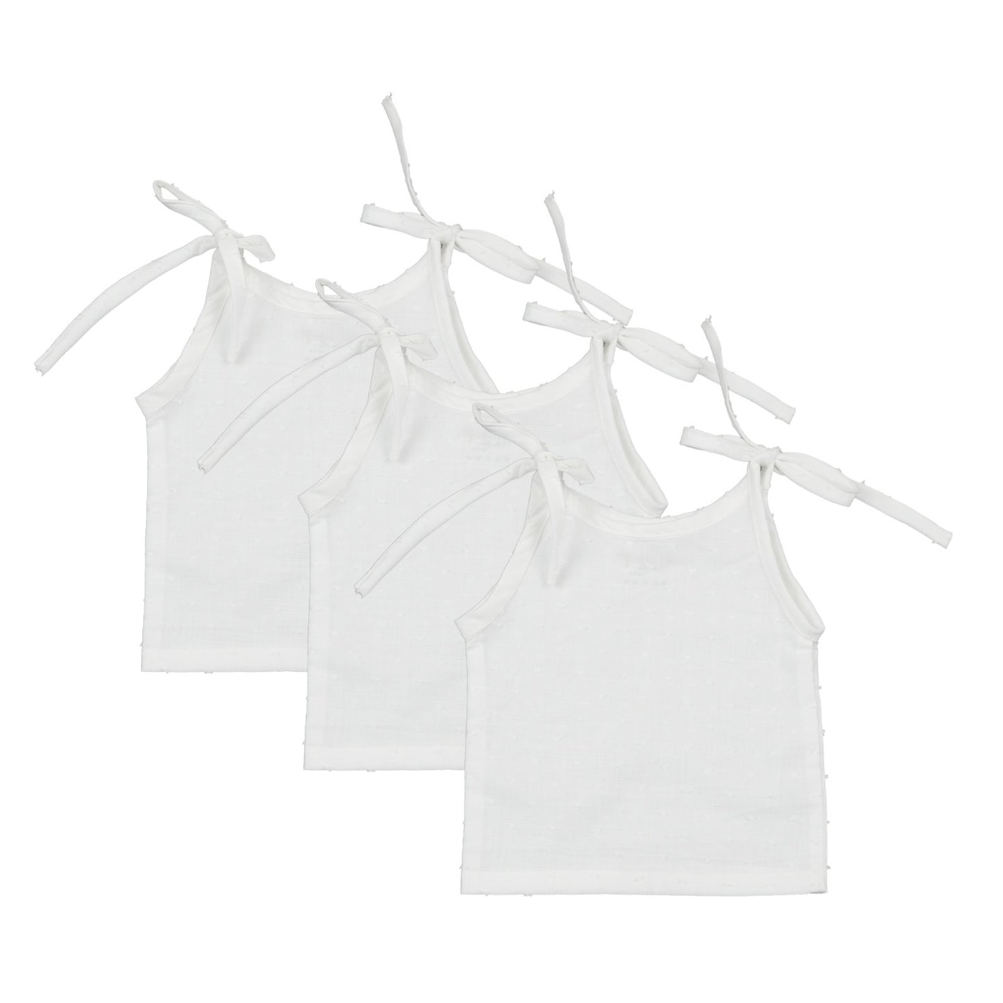 Cloud Knot White Dobby Top Knot Jabla