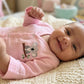 Playful Parade Full Sleeve Front open Jabla | Pack of 3 | 100% Muslin Cotton | Newborn Baby Wear