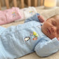 Playful Parade Full Sleeve Front open Jabla | Pack of 3 | 100% Muslin Cotton | Newborn Baby Wear