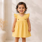 Twilight Yellow-  Kimono Frock