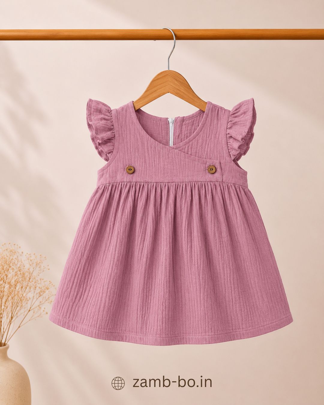 Twilight Lilac-  Kimono Frock