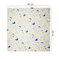 100% Crinkled Muslin Cotton Swaddle Wrap for Newborns, Sleep Blanket