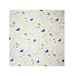 100% Crinkled Muslin Cotton Swaddle Wrap for Newborns, Sleep Blanket