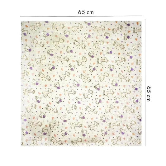 100% Crinkled Muslin Cotton Swaddle Wrap for Newborns, Sleep Blanket